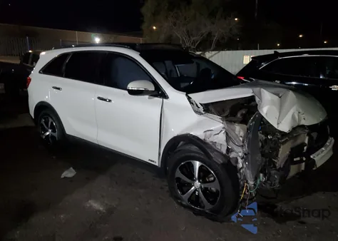 2018 Kia Sorento Ex из США, поврежденный, VIN 5XYPHDA19JG354763